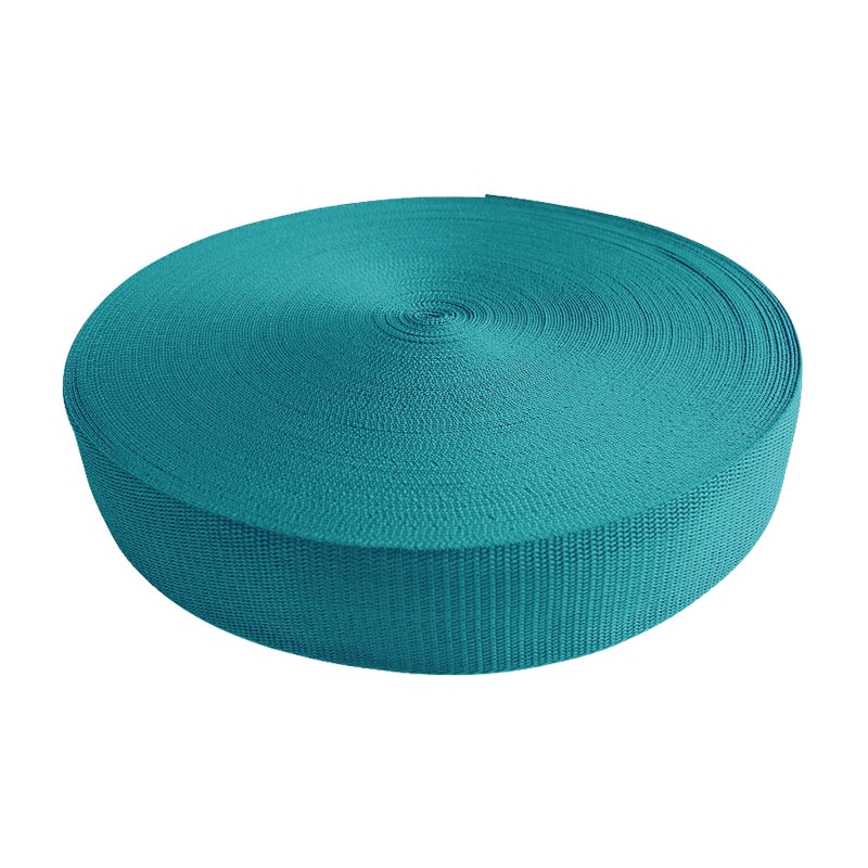 Webbing pp 15 mm / 1,3 mm turquoise 549  50 mb