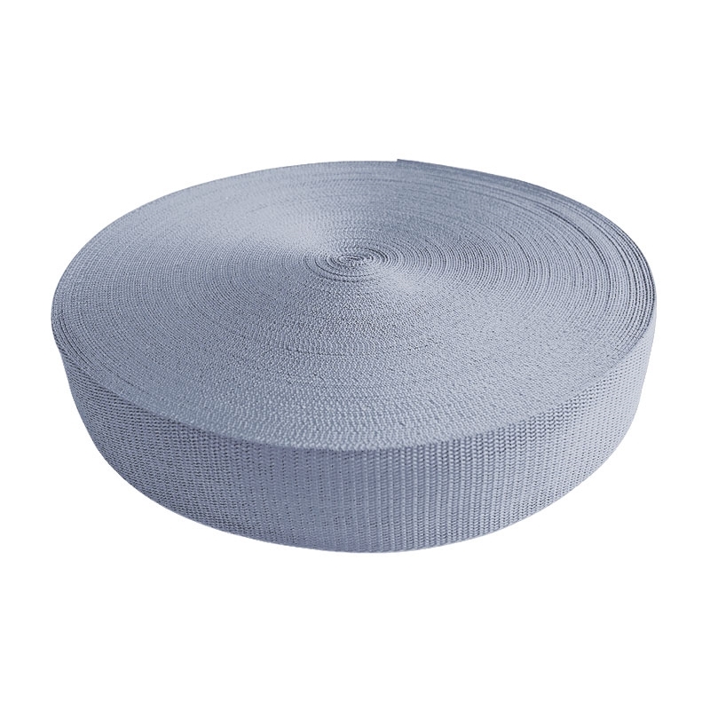 Webbing pp 10 mm / 1,3 mm grey 330 50 mb