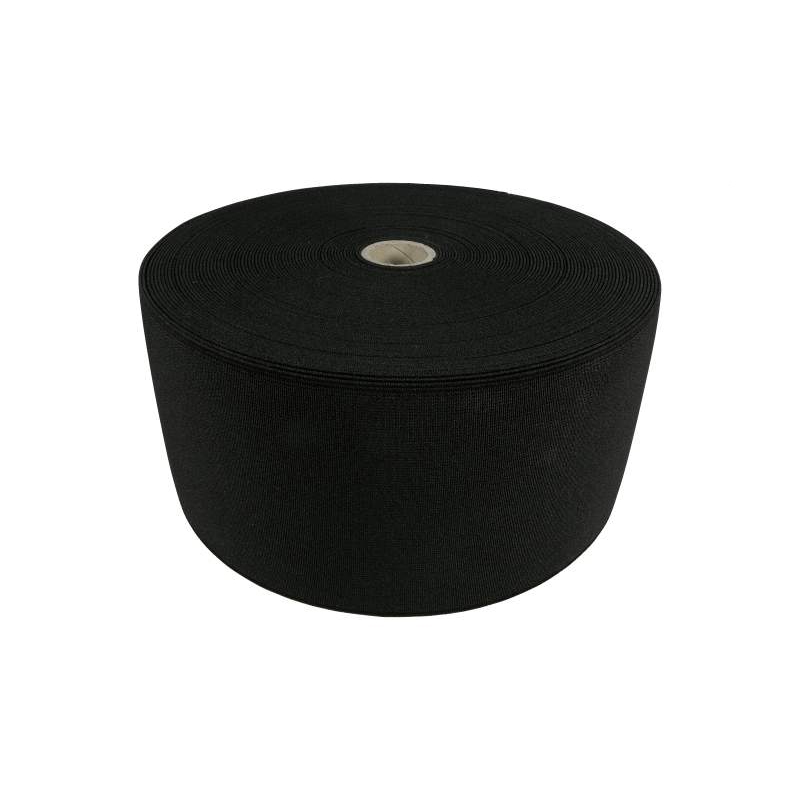 SHOES ELASTIC BAND 100 MM (580) BLACK 25 MB