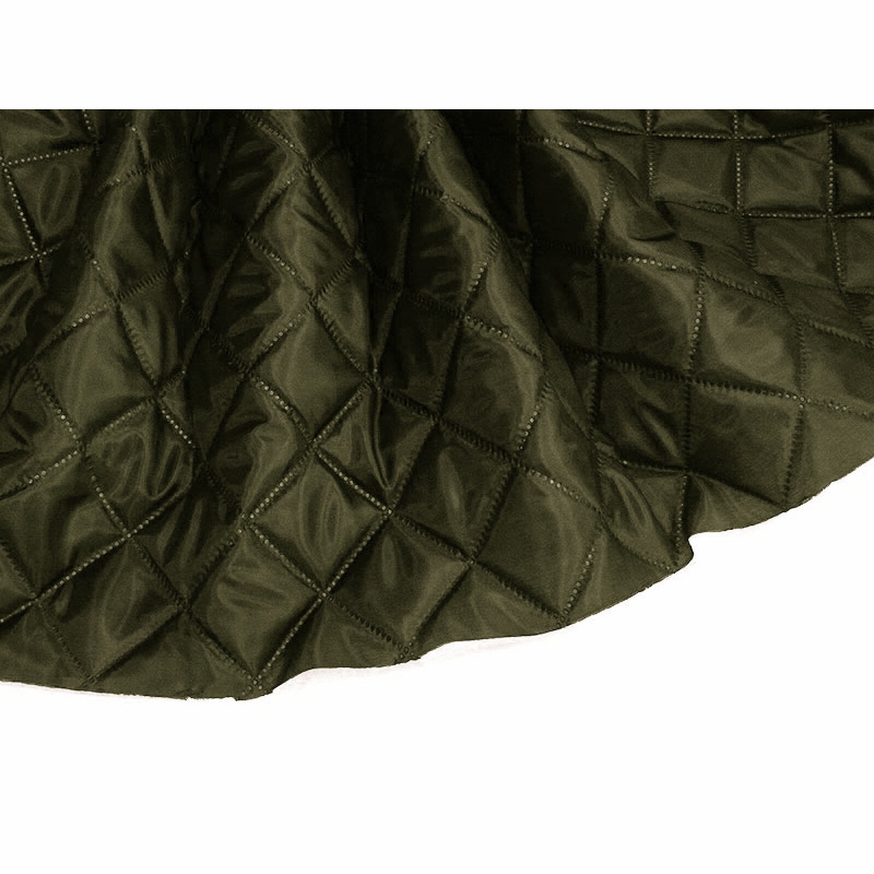 QUILTED POLYESTER LINING  FABRIC 180T (173)&nbspKHAKI 150 CM 100 MB