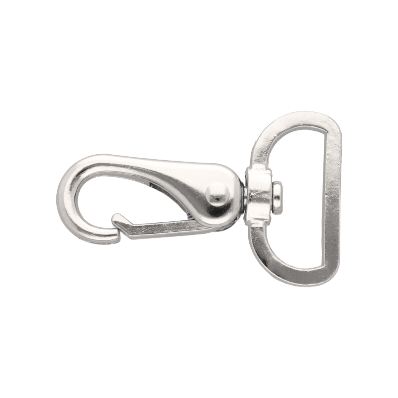 METAL SNAP HOOK RF-175 32 MM ERYK NICKEL 1 PCS