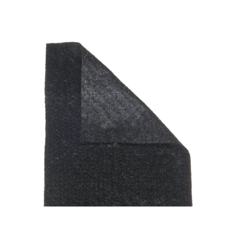 PES NONWOVEN FABRICS 200 BLACK 152 CM 1 MB