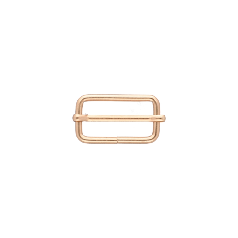 METAL SLIDE BUCKLE 30/15/3 MM&nbspLIGHT GOLD WIRE 100    PCS