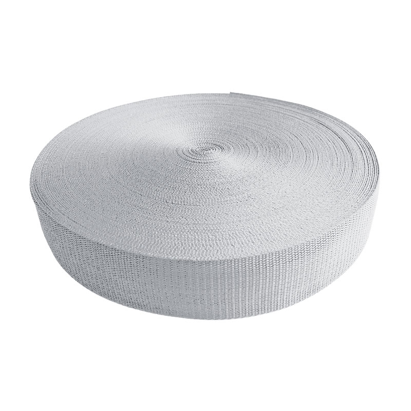 Webbing pp 10 mm / 1,3 mm light grey 336 50 mb