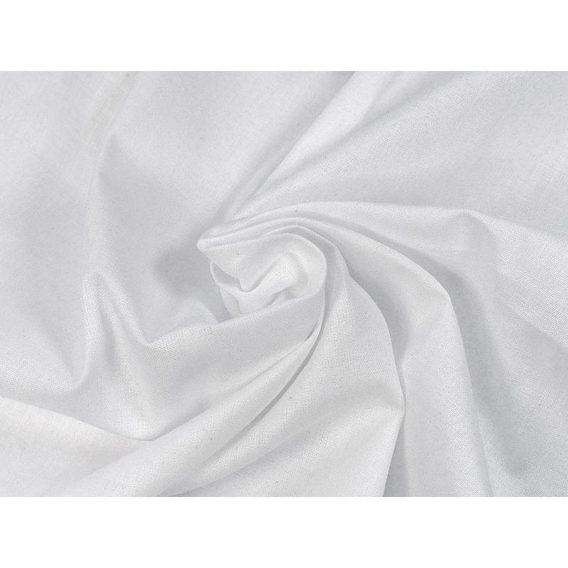 100 % COTTON  FABRIC WEISS 140 CM 100MB