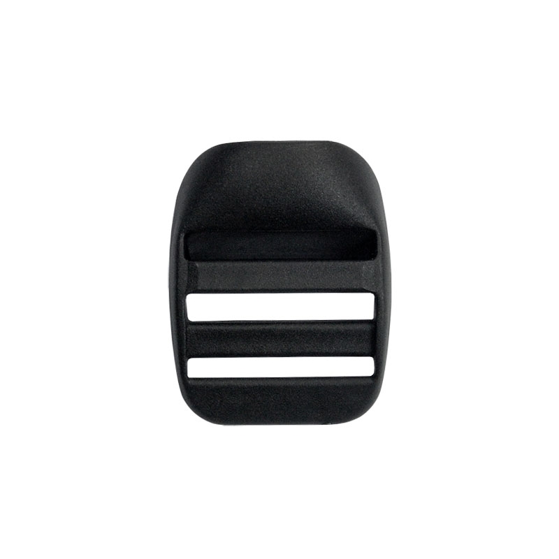 Plastic slide buckle 30 mm kira black 100 pcs