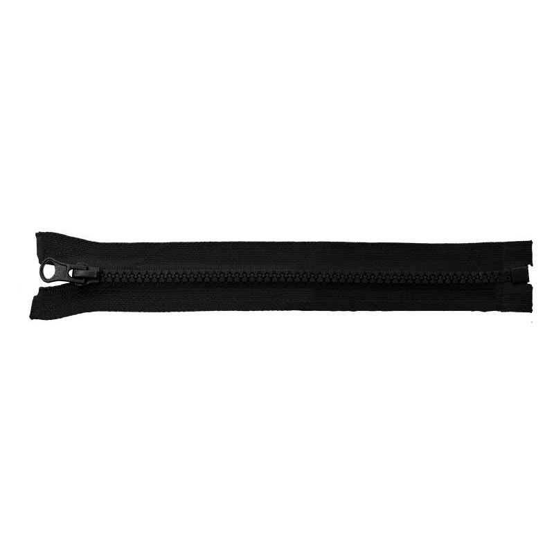 Zamek błyskawiczny kostkowy 5 rozdzielczy 45 cm auto lock  (580) czarny