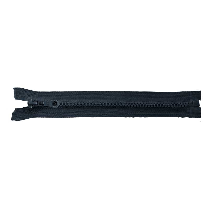 Zamek błyskawiczny kostkowy 5 rozdzielczy 55 cm auto lock  (058) granatowy