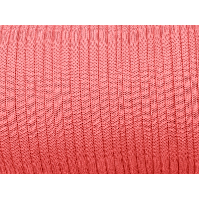 Knitted elastic tape 7 mm (513) pink polyester 100 mb