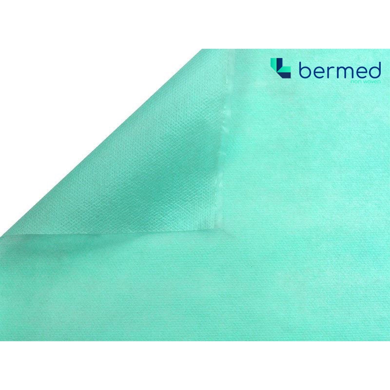 BERMED  MEDICAL PROTECTIVE LAMINATE 53 G/M2 GREEN (EN 14126) 50    M