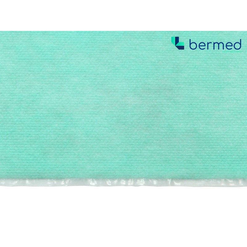 BERMED  MEDICAL PROTECTIVE LAMINATE 53 G/M2 GREEN (EN 14126) 500     M