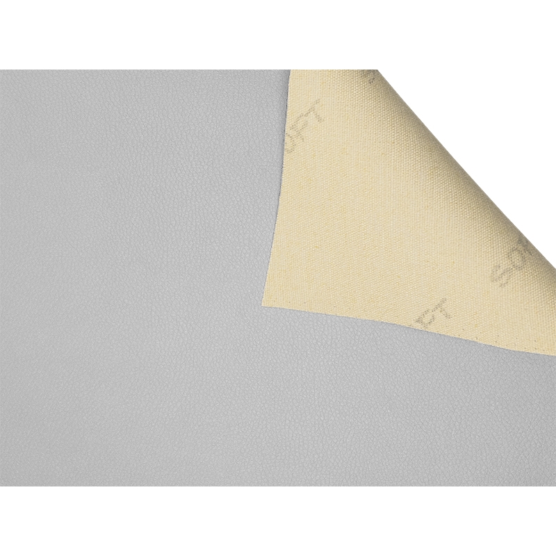 IMITATION LEATHER SOFT LIGHT GREY 140 CM 1 MB