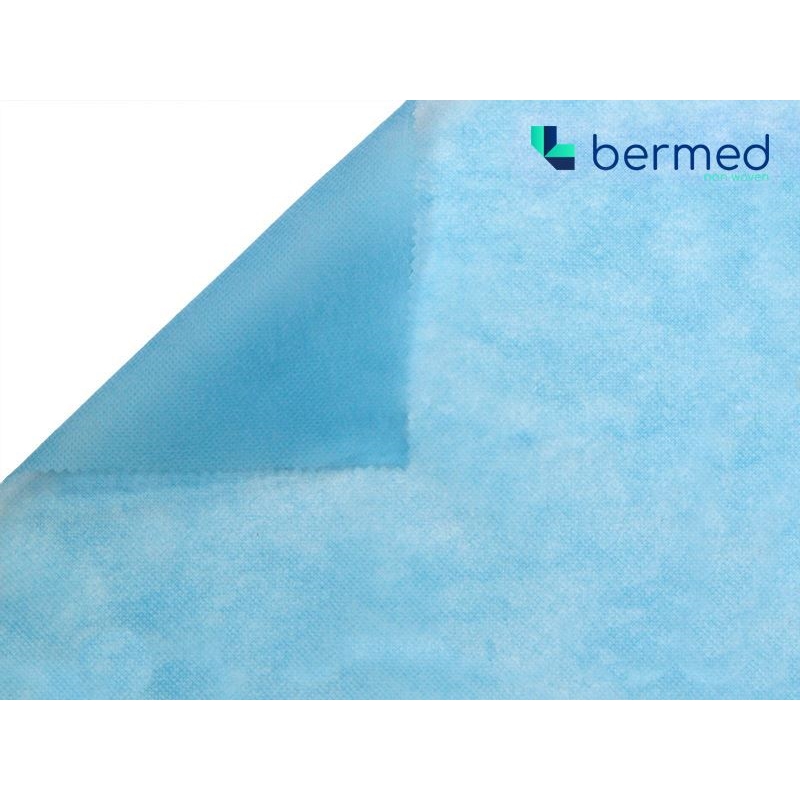 PP NONWOVEN     FABRICS   40 G/M2 MEDICAL BLUE 160 CM 400 MB