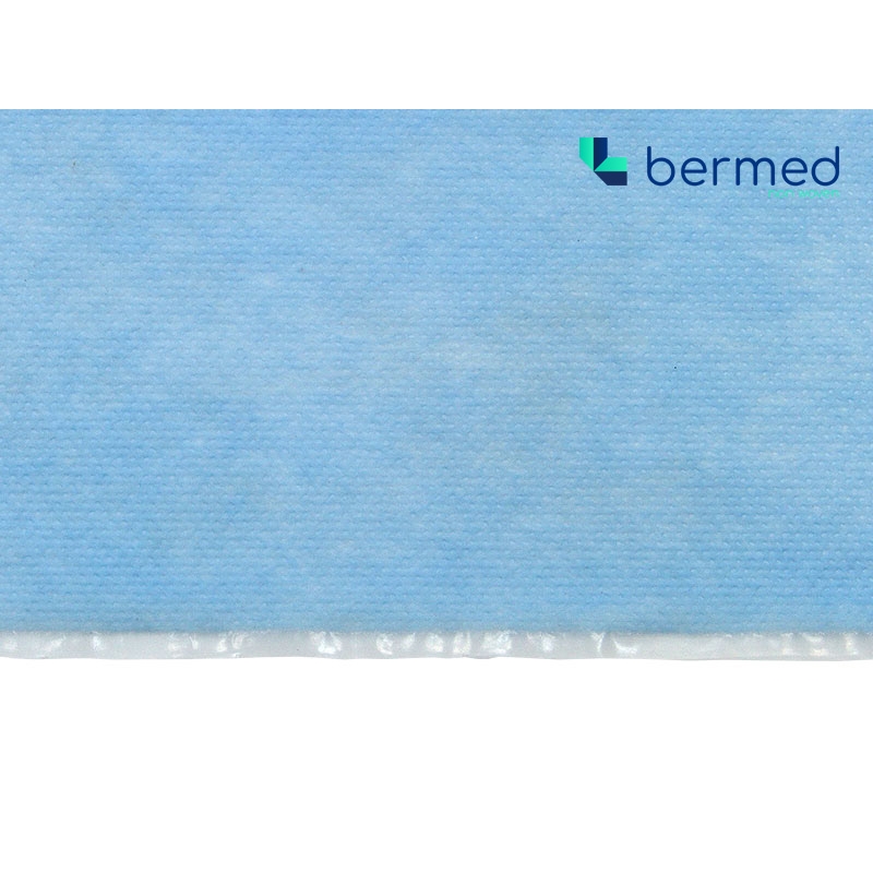 BERMED  MEDICAL PROTECTIVE LAMINATE 53 G/M2 BLUE (EN 14126) 300        M