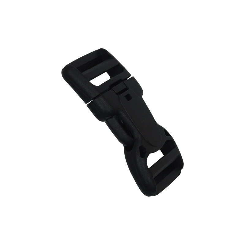 Plastic buckle 32 mm jagna black 25 pcs