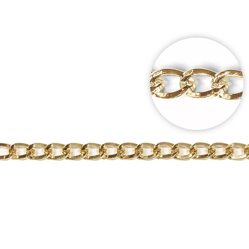 Metal chain 2110 light gold