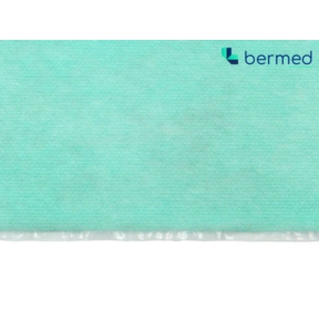 Bermed Laminat medyczny ochronny 53 g/m2 zielony (EN 14126) 150 mb