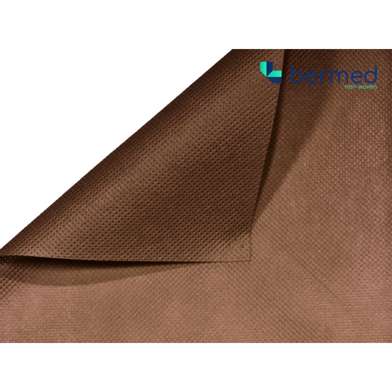 PP  NONWOVEN FABRICS 60 G/M2 BROWN 160 CM 300 MB