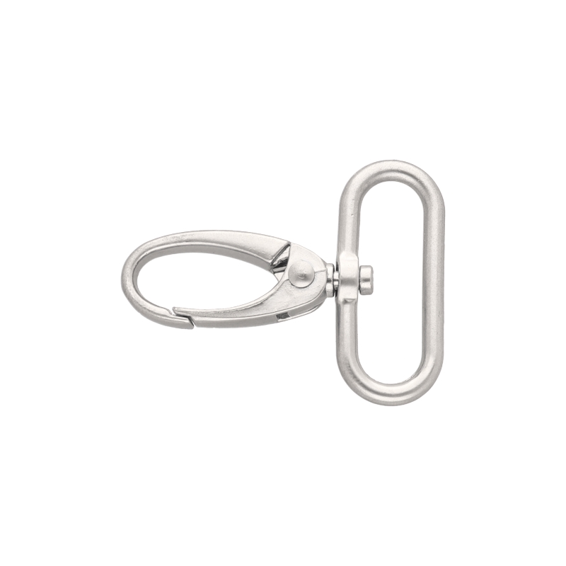 METAL SNAP HOOK 0037 32 MM NICKEL  MATT 1  PCS