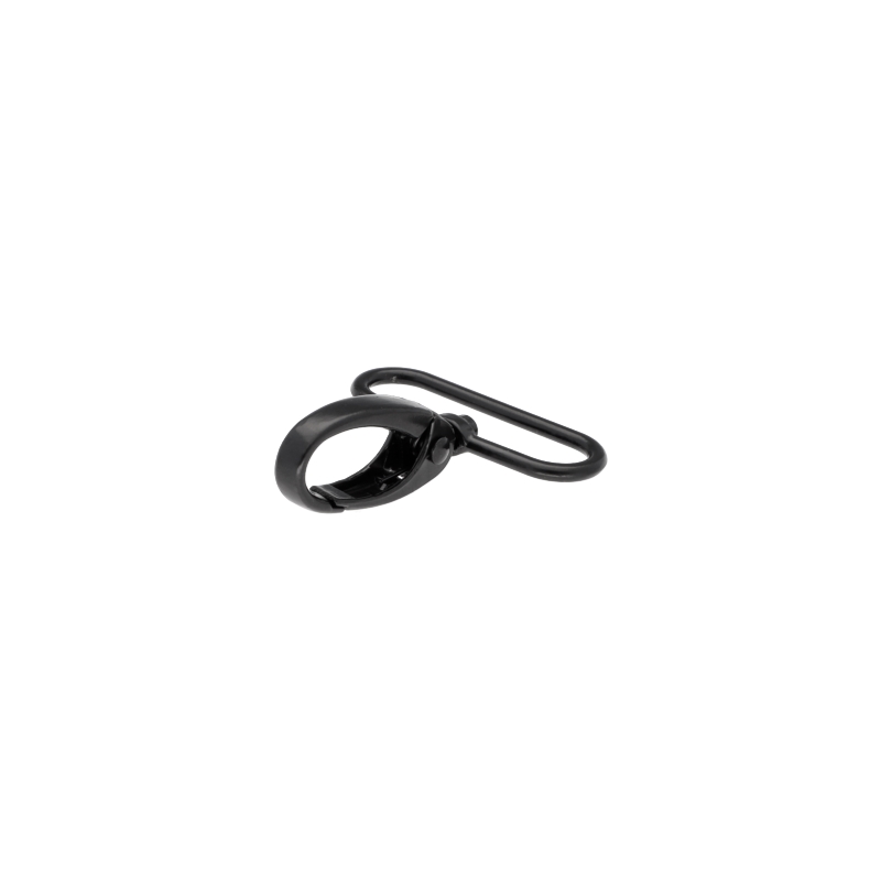 METAL SNAP HOOK (0037) 38 MM NICKEL MATT 1 PCS