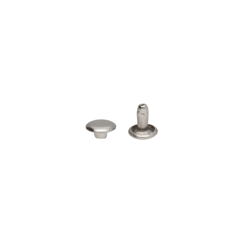 METAL   RIVET TWO-SIDED LUX 8/3/6 MM NICKEL 1000 PCS