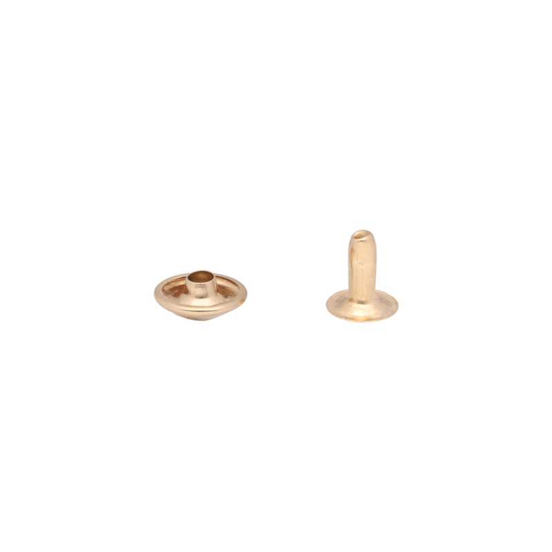 NIETE EINSEITIG KEGEL12/8/9MM HELLGOLD 200 ST.