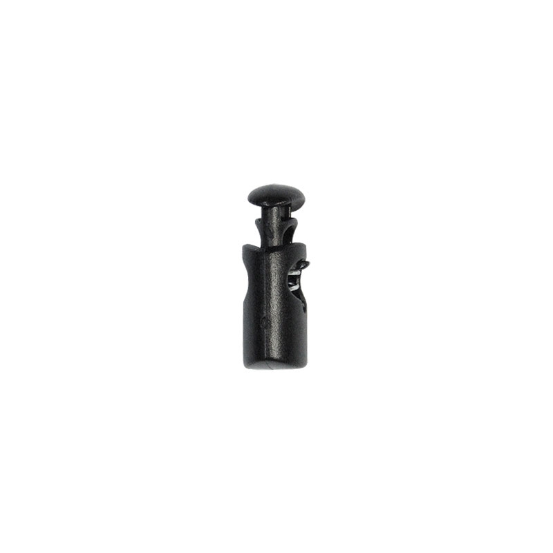 Stopper aus kunststoff 4/5 mm (305-3039) einzeln kornel schwarz 100 st.