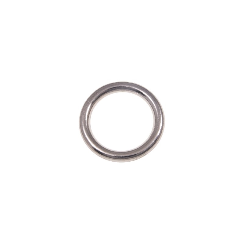 METAL RING 25/4 MM NICKEL CAST 100   PCS