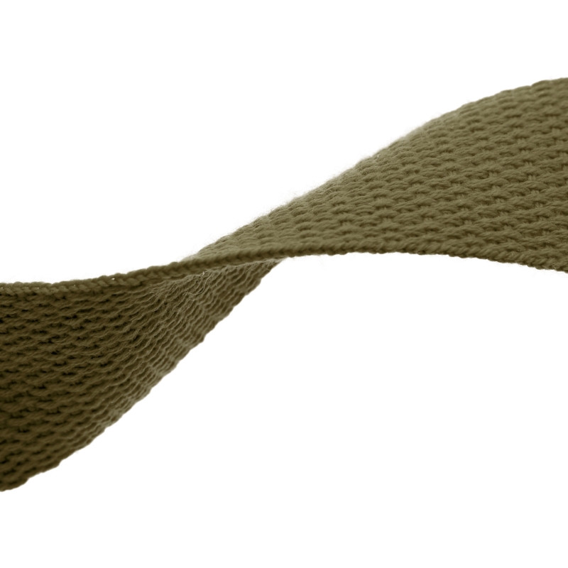 Taśma nośna polycotton 2 mm khaki (D 173)