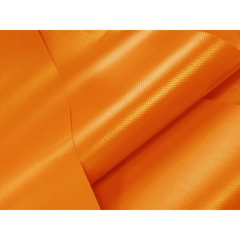 POLYESTER FABRIC TARPAULIN ORANGE 150 CM 40 MB