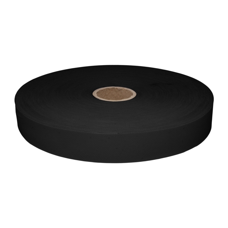 Polyester-Einfassband 25 mm Schwarz (580)