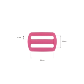 Regulator plastikowy 30/16 mm różowy