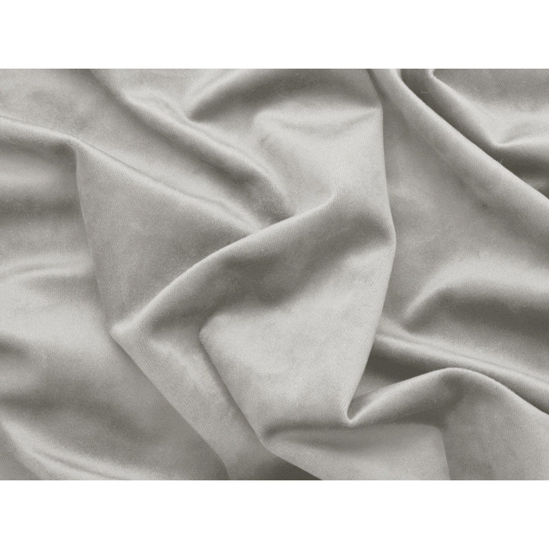 SUEDE FABRIC  (VELOUR) 260 G/M2 LIGHT GREY