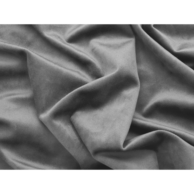 SUEDE FABRIC (VELOUR) 260 G/M2 GREY