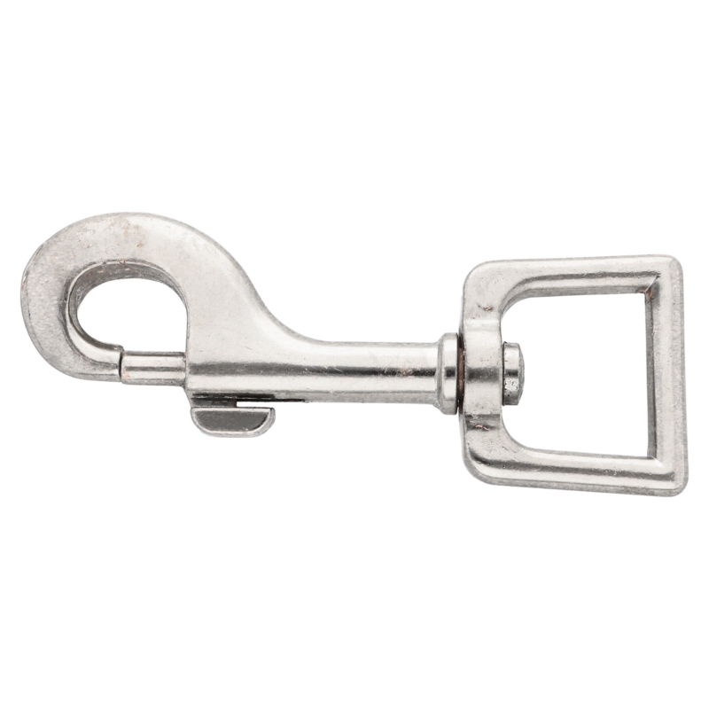 METAL SNAP HOOK 26 MM  BENJAMIN NICKEL 1 PCS - SECOND    TYPE