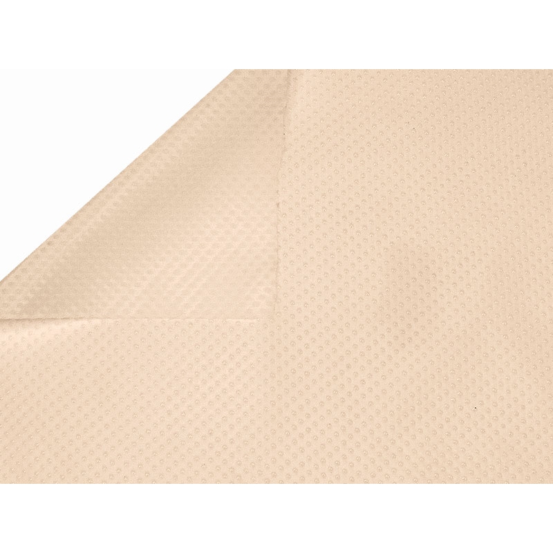 ANTI-SLIP POLYESTER FABRIC 420D PU  COVERED  BEIGE  145 CM 200 MB