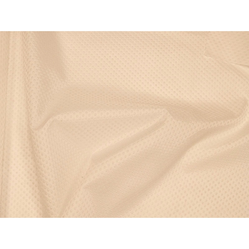 ANTI-SLIP POLYESTER FABRIC 420D PU  COVERED  BEIGE  145 CM 200 MB