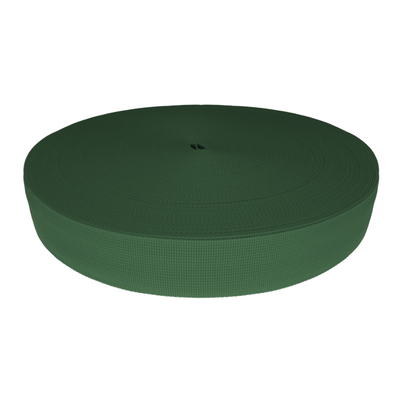 WEBBING TAPE P10 38 MM DARK GREEN 153 PES