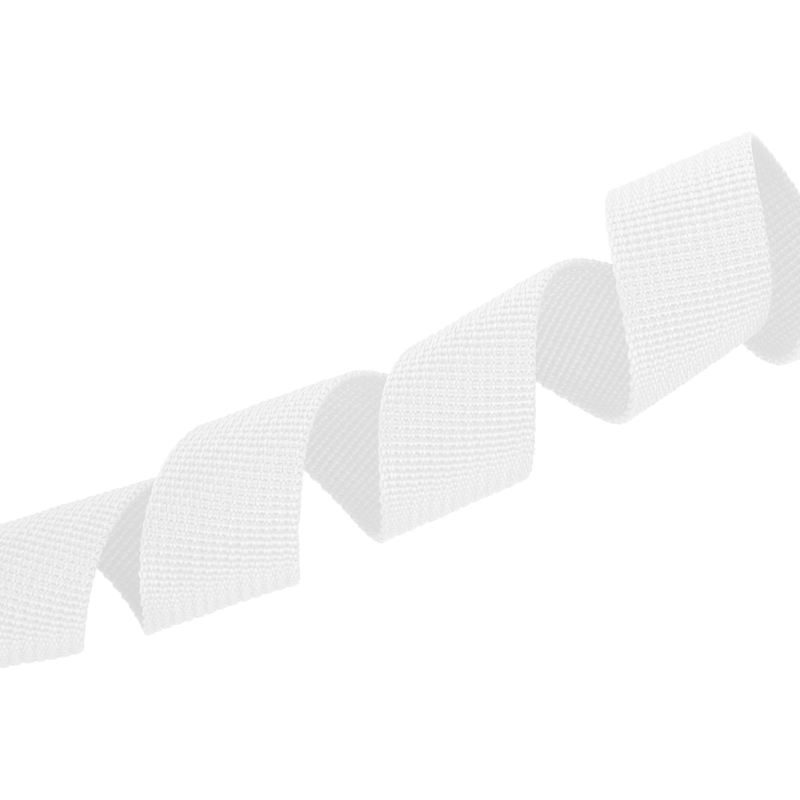 WEBBING TAPE P10 25 MM WHITE 501 PES  