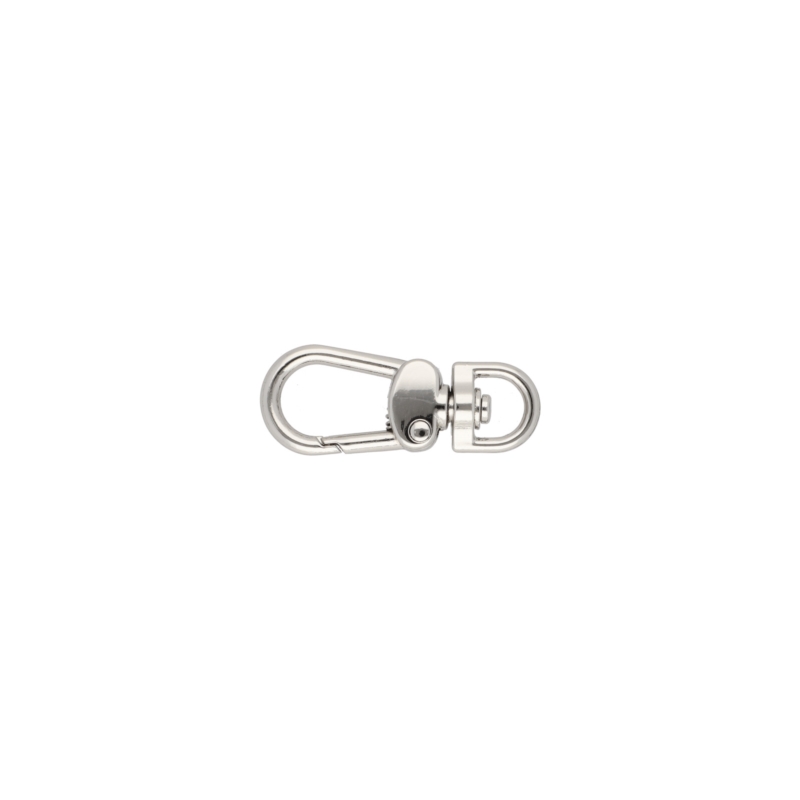 METAL SNAP HOOK&nbsp9 MM  MILAN NICKEL 100      PCS