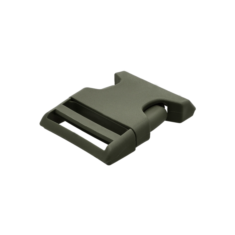 Plastic buckle 40 mm olive 100 pcs