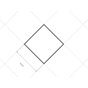 Podszewka pikowana karo 5x5 (122) beżowa