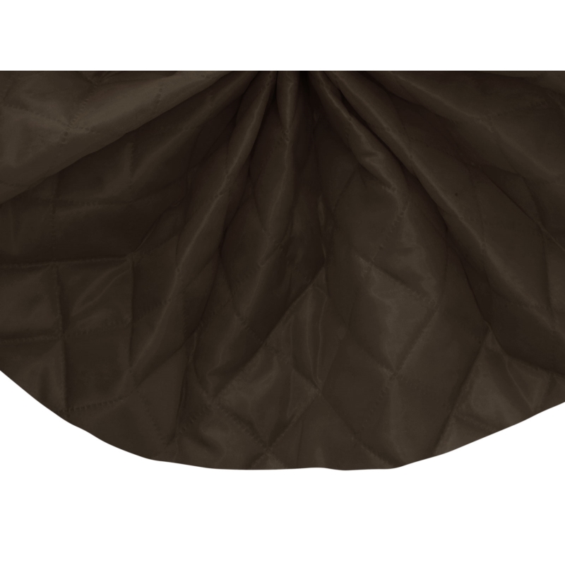 QUILTED POLYESTER LINING   FABRIC 180T (141)&nbspBROWN 150 CM&nbsp25 MB