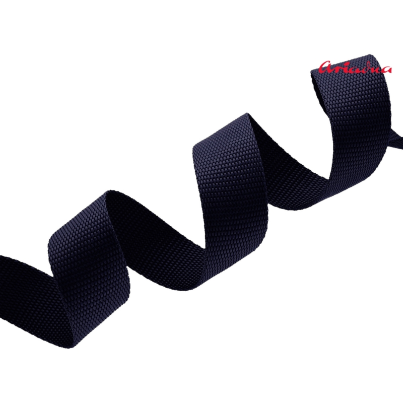 WEBBING 25  MM / 1,25MM&nbspNAVY BLUE&nbsp058    PP 50   MB