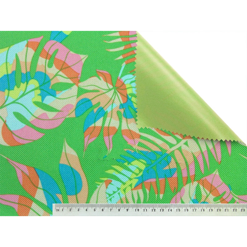 Polyester fabric premium 600d*300d waterproof pvc-f covered monstera 13 150 cm