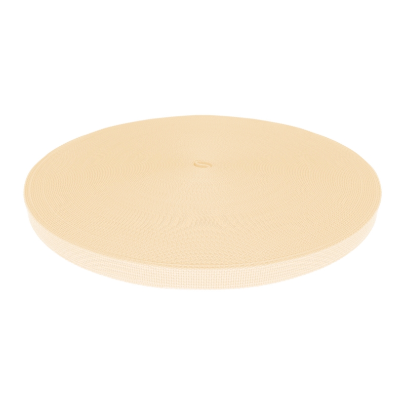 WEBBING TAPE P10 20 MM LIGHT BEIGE 122 PES  