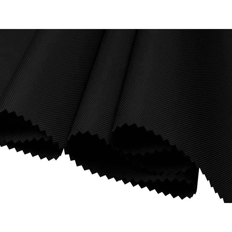 Polyester-stoff Oxford 600d pu-beschichtet (580) Schwarz 160 cm 50 lm