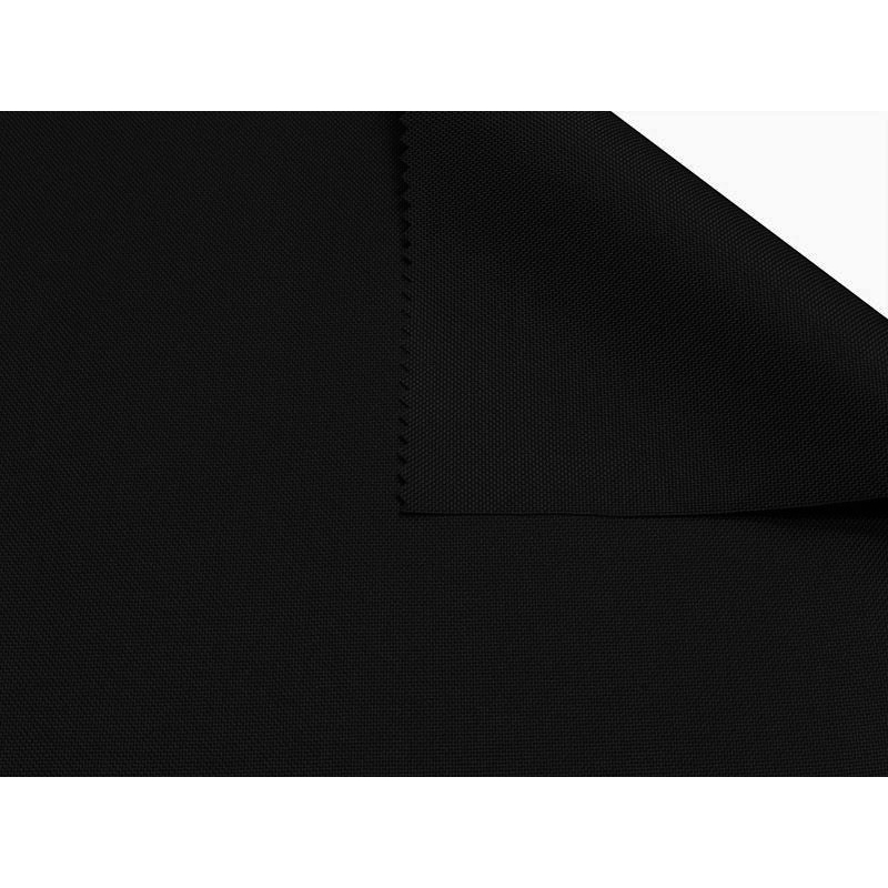 Polyester-stoff Oxford 600d pu-beschichtet (580) Schwarz 160 cm 50 lm