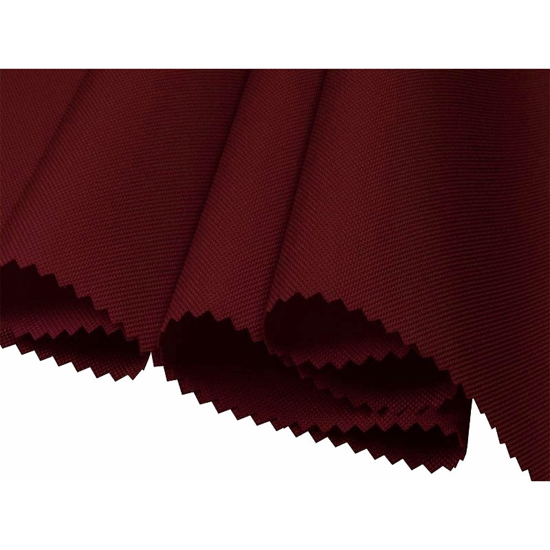 Polyester-stoff Oxford 600d pu-beschichtet (048) Rotwein 160 cm 50 lm