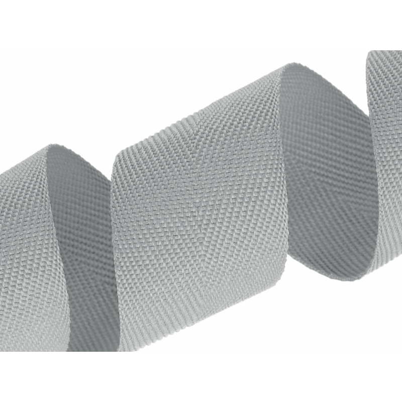 Herringbone twill tape 30 mm/0,8 mm grey (135)